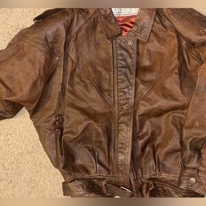 BB Dakota Dark Brown Leather Jacket